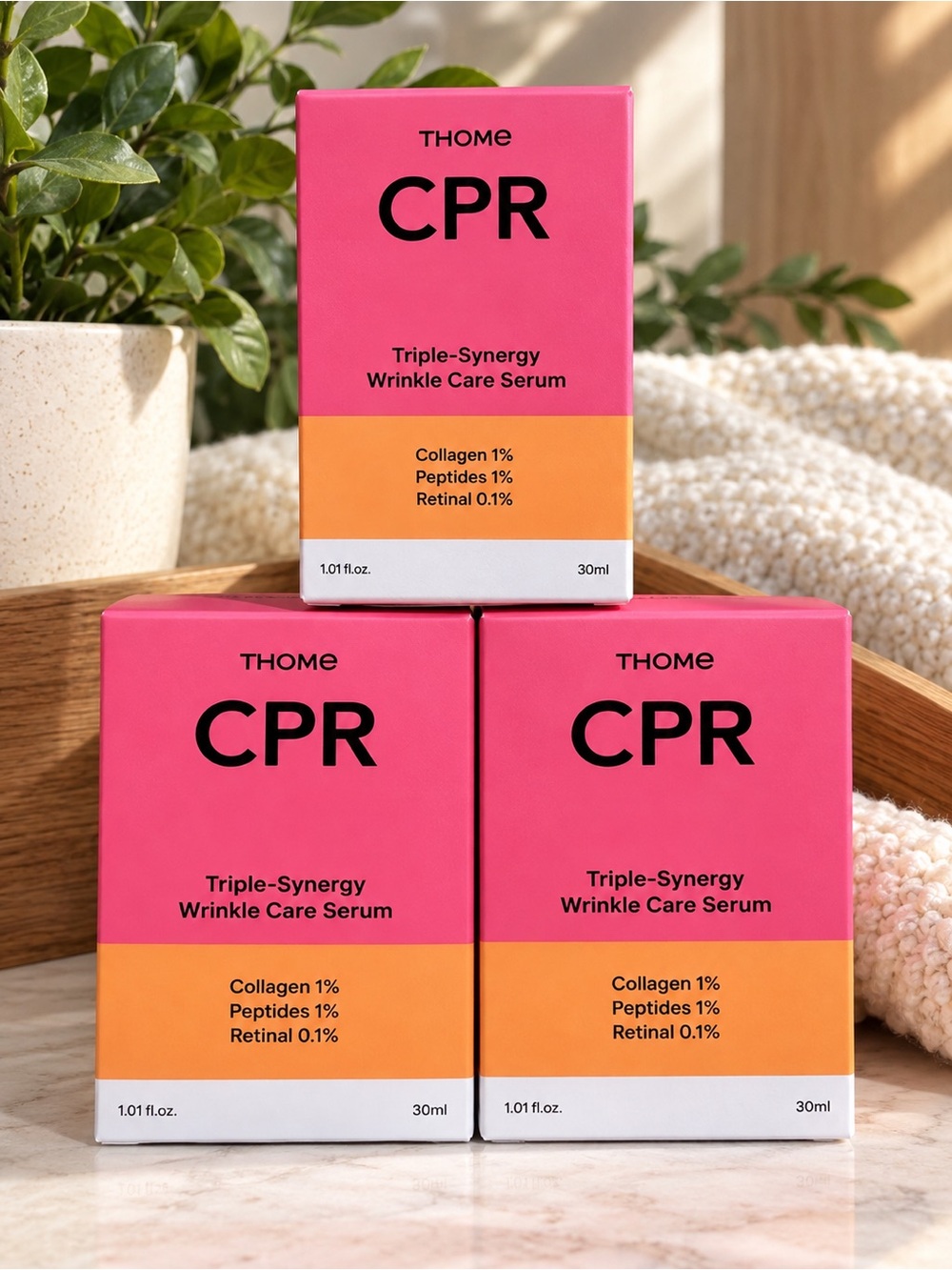 CPR Triple-Synergy Wrinkle Care Serum - Pink